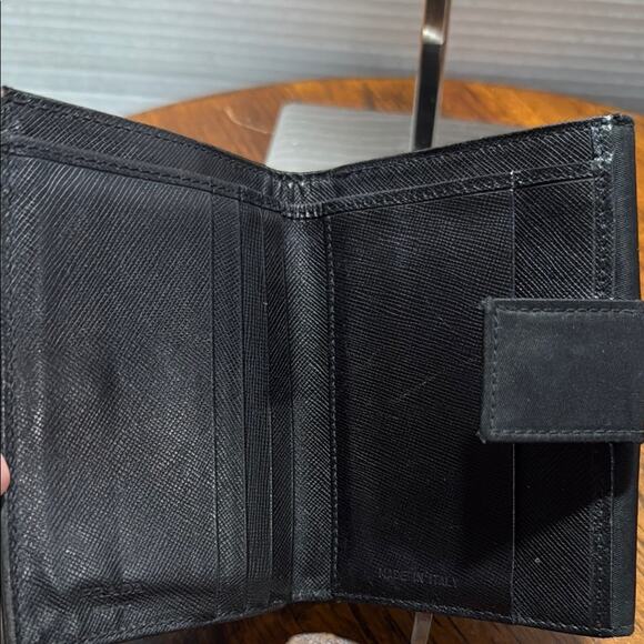Authentic Prada Vintage Saffiano Nylon Bi-Fold Wallet - Picture 3 of 5